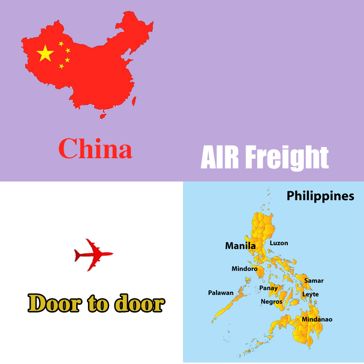 Door to Door Sea/Air Freight to Philippines From China Shipping Freight Forwarder Service