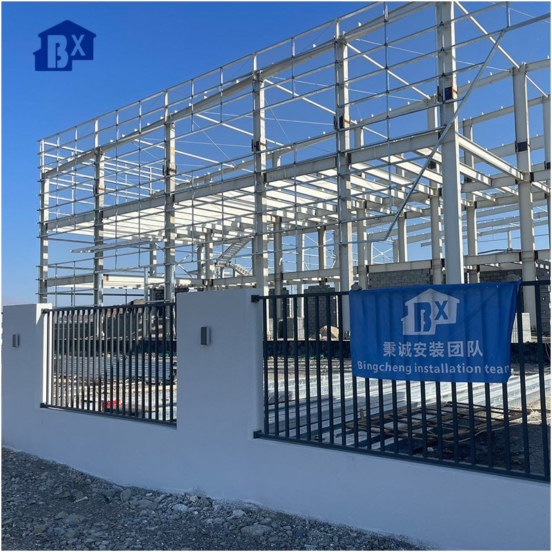 Durable Multi-Functional Prefabricated Steel Warehouse for Quick Build Industrial High-Capacity Large-Scale Storage