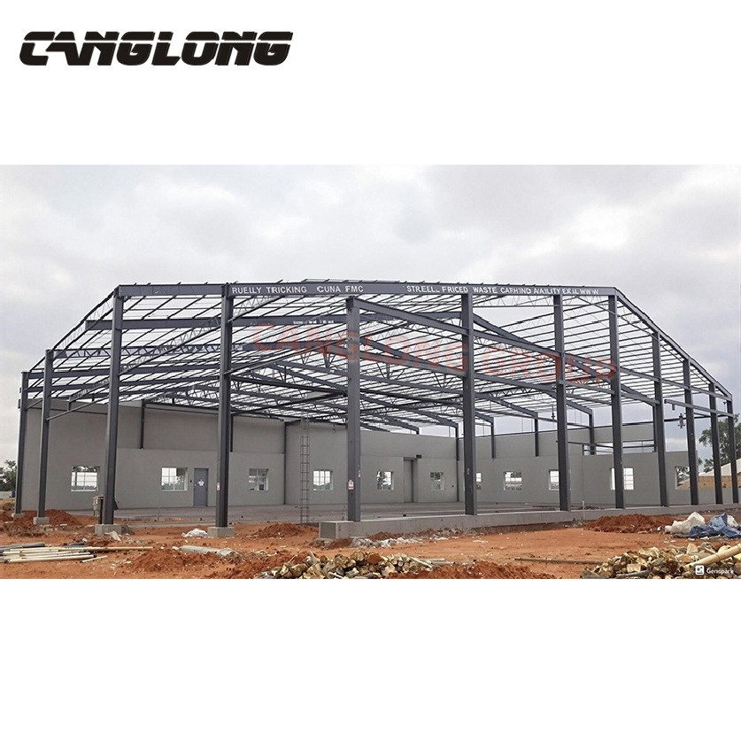 Galvanized Steel Structure Distribution Center with Long Life for Supply Chain Use