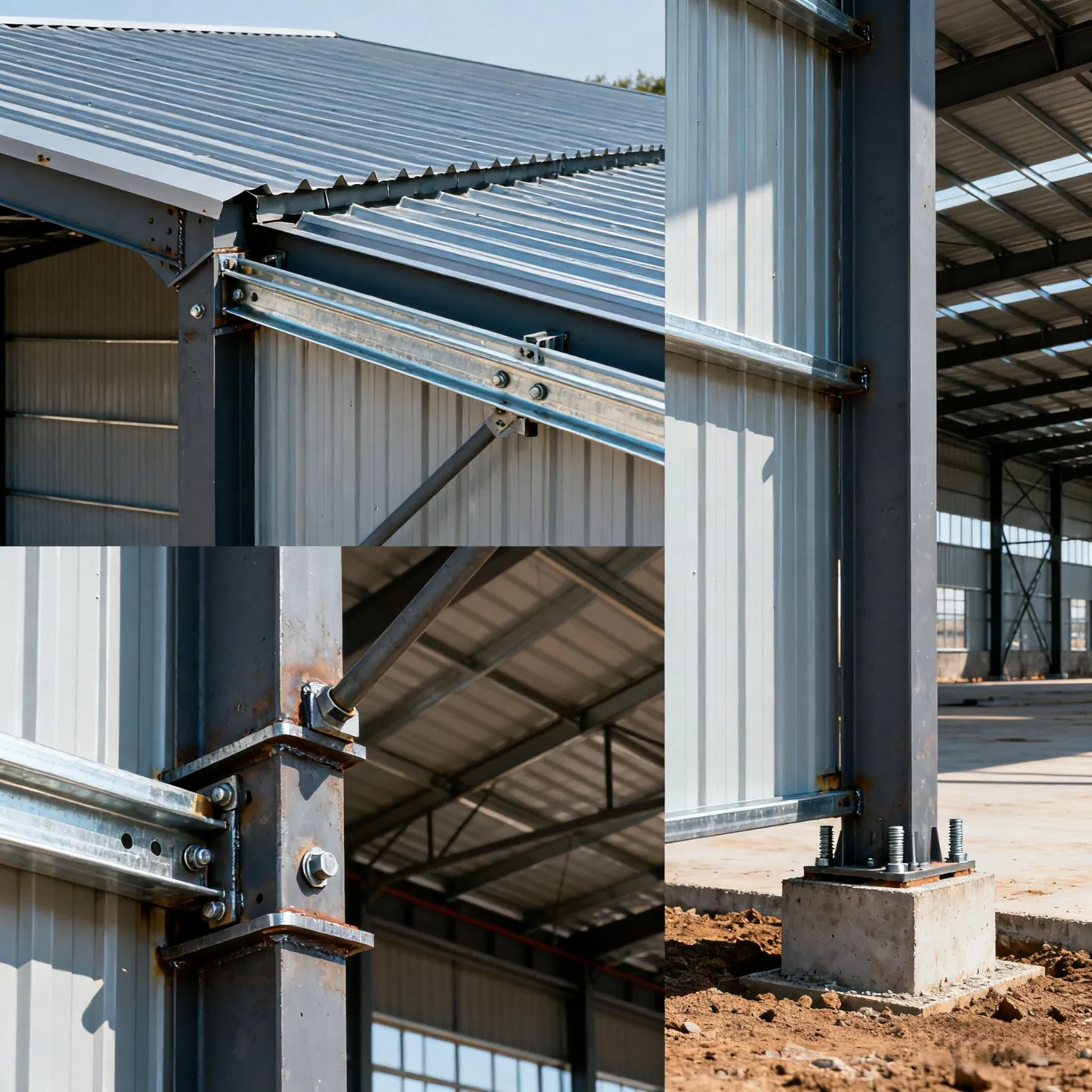 Galvanized Steel Structure Warehouse with Anticorrosive Coating Suitable for Logistics Centers Industrial Storage with Long-Term Durability