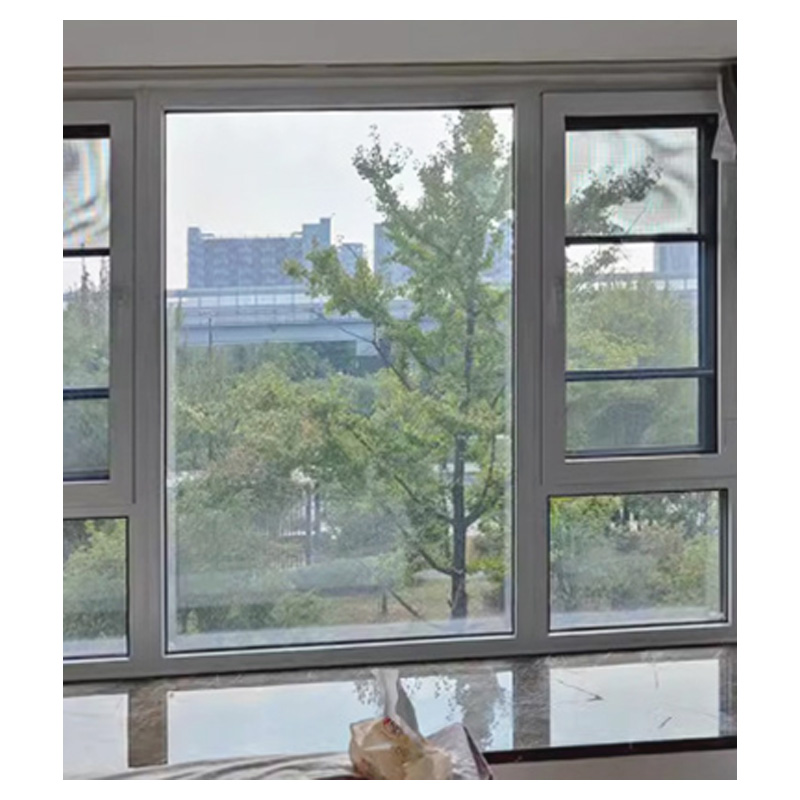 American Style Vinyl UPVC Hand-operated Single Double Hung Windows Double Tempered Glazed Hung Window Top Hung Window