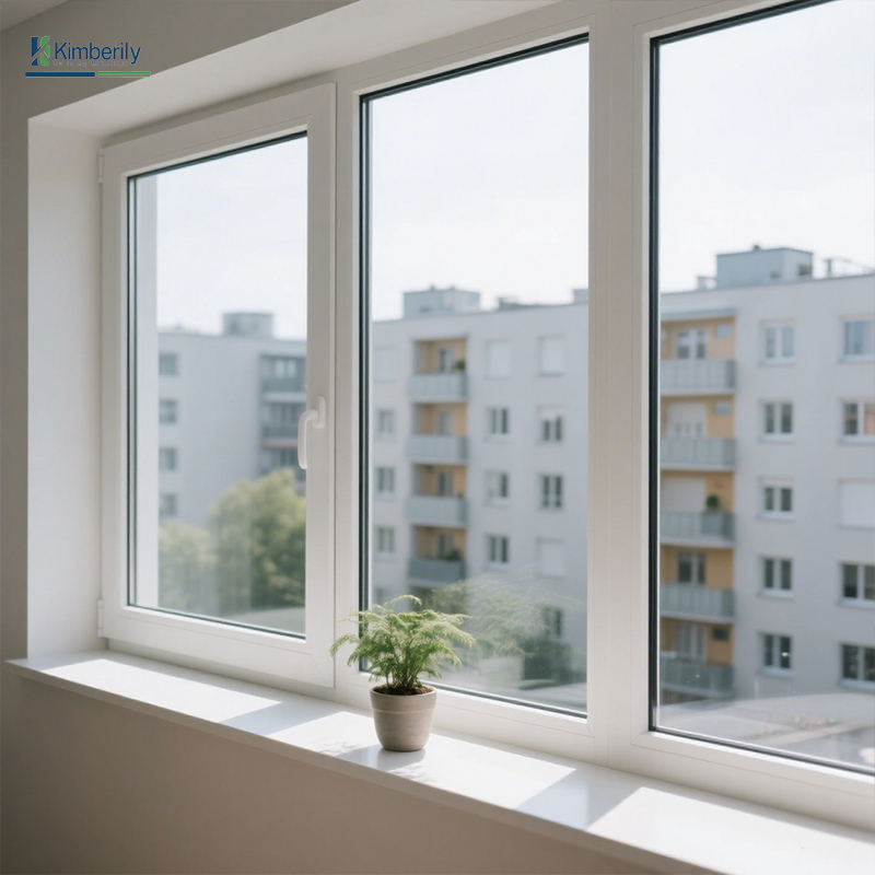 Hot Sale Modern PVC Swing Casement Windows Soundproof Windproof for Kitchen Villas Germany Hardware Factory Direct Customized