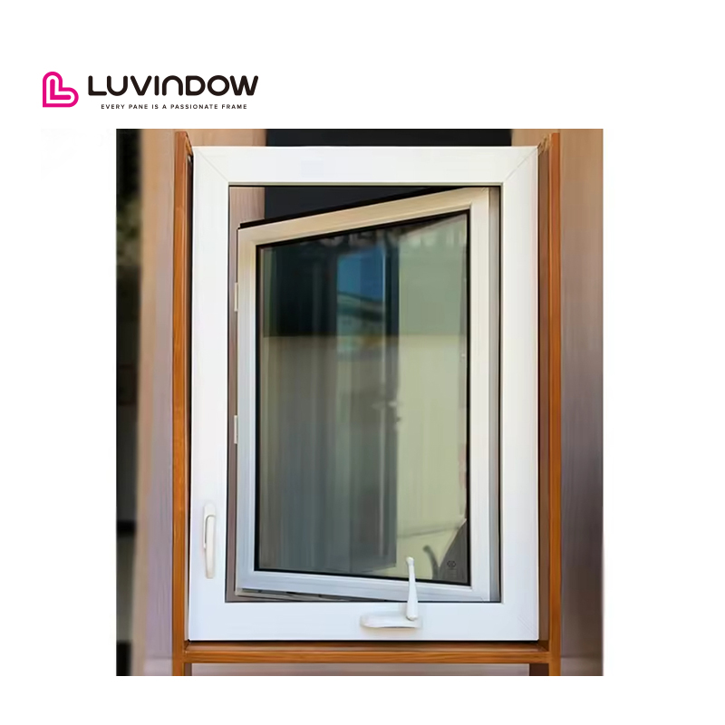 UPVC Tilt Turn Windows Luvindow High Quality Customized For House Low Price Sliding Fixed Profile Window
