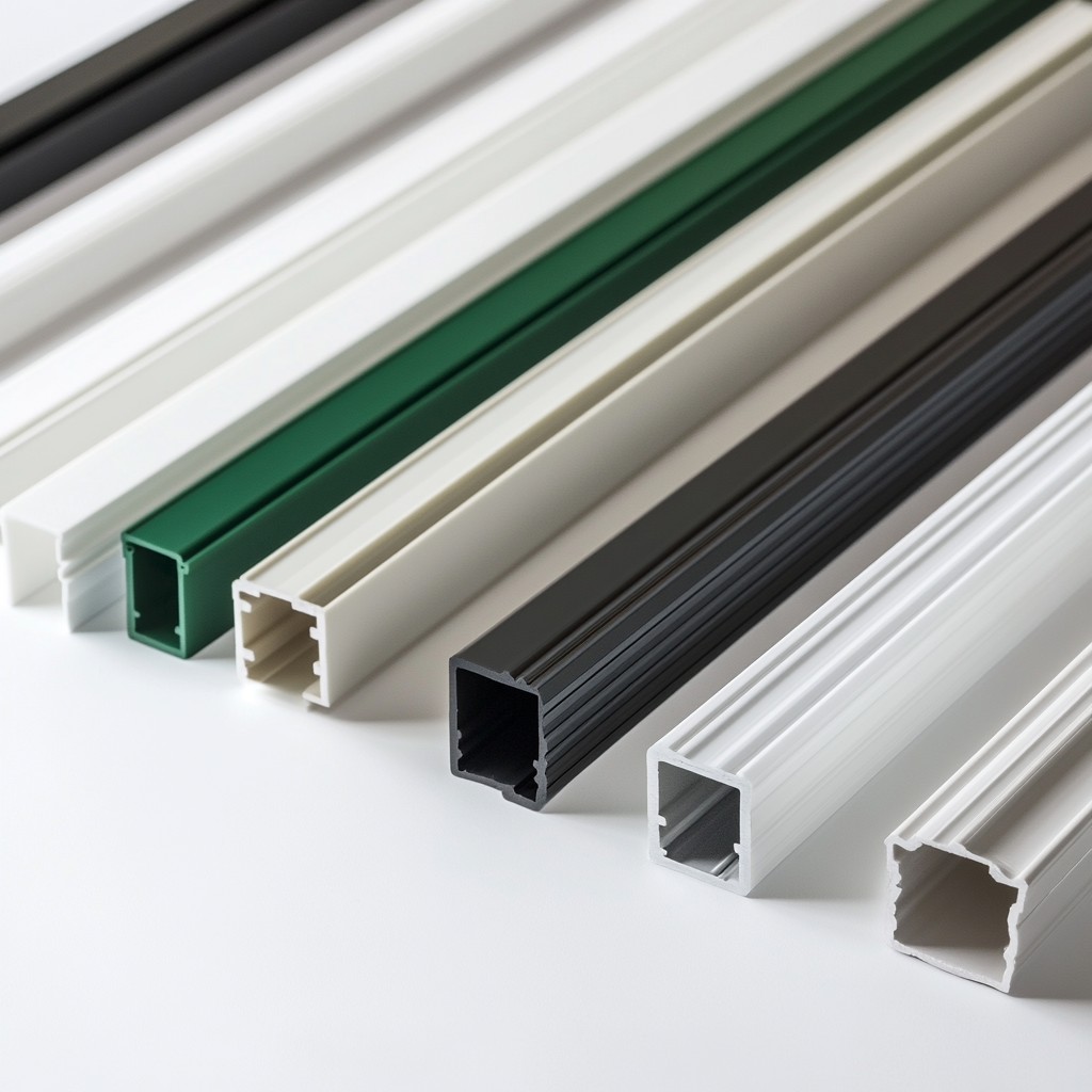 Customized Modern PVC Profiles UPVC Casement Windows and Doors Frames for Building and Hospital Use Eco-Friendly &amp; Durable