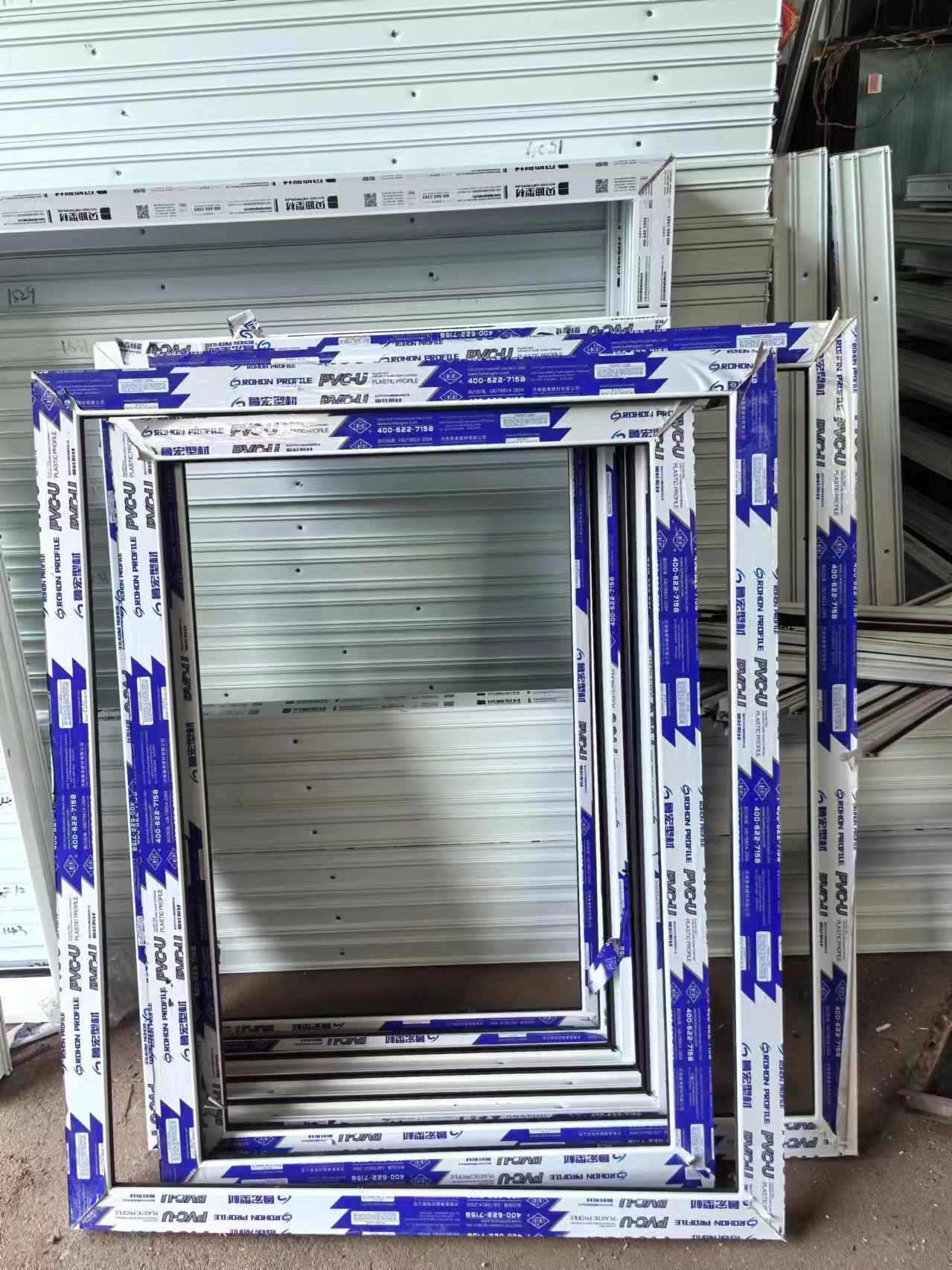 CHANGYI UPVC Anti-Theft Modern Sliding Thermal Insulation Double Glazed Windows with Fixed Window