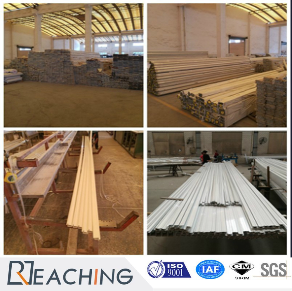 Conch Brand UPVC Fixed Windows White Frame with Steel Reinforcemen Inside