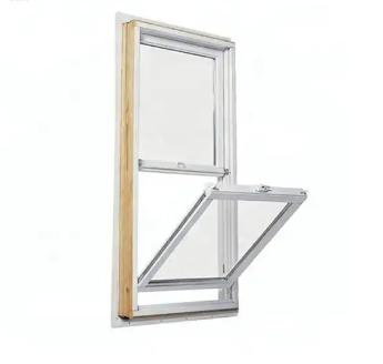 High Quality Customized American Style UPVC Windows Vinyl Single Hung Window