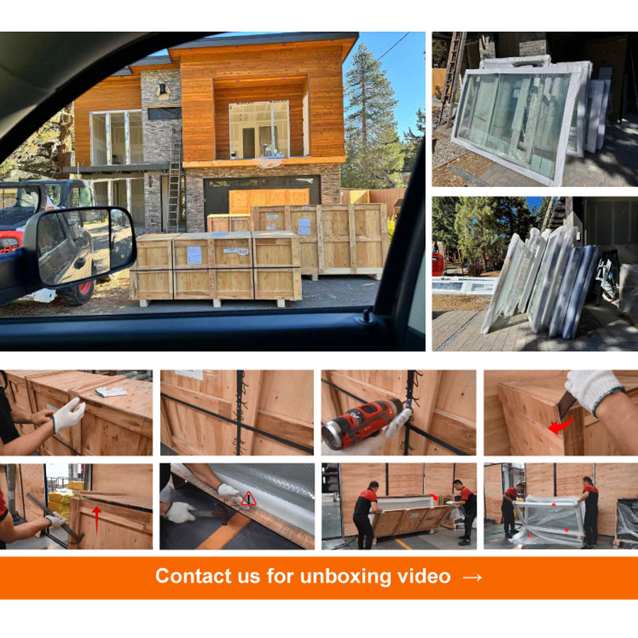 36X36 Custom Plastic Steel Profile PVC Windows French Sliding Windows UPVC Windows