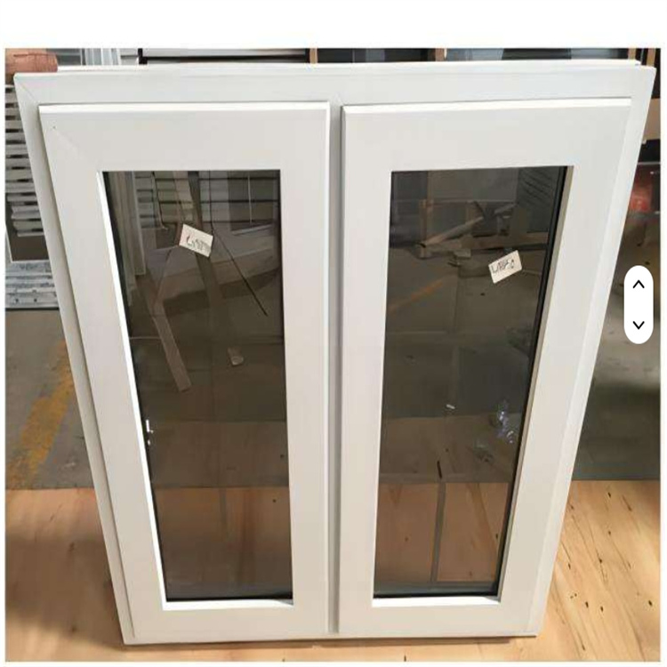 White UPVC/Vinyl/ Swing Folding Casement Windows for Kitchen Bedroom Villa