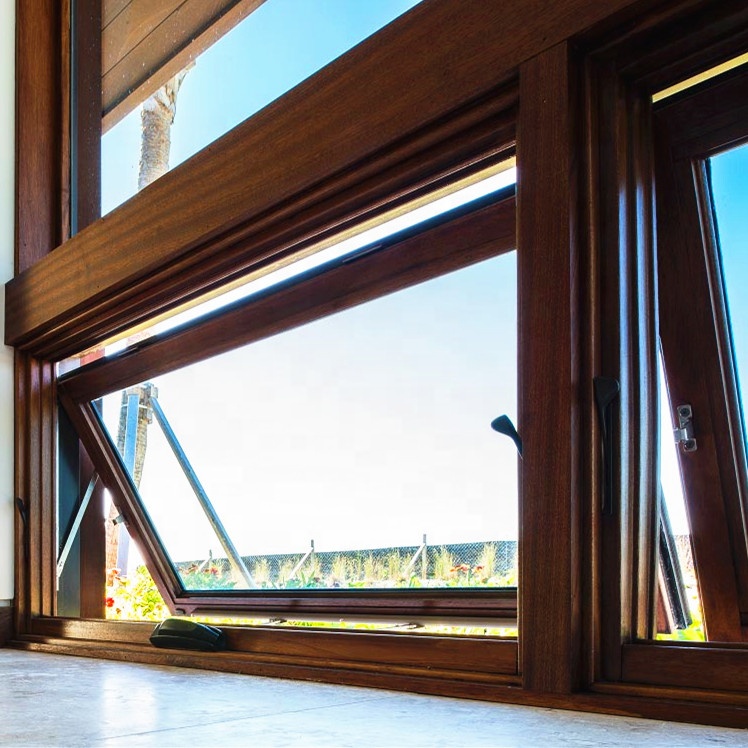 Hot Sale Custom Hurricane Proof Aluminum Awning Windows for Villa Hotel Schools Hospitals Etc