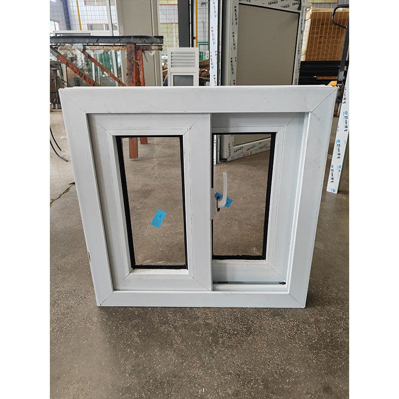 CHANGYI UPVC Anti-Theft Modern Sliding Thermal Insulation Double Glazed Windows with Fixed Window