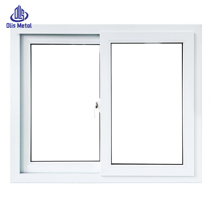 Easy-to-Install Highly Durable White UPVC Sliding Window Insulated PVC Glass Windows For Apartments And Homes