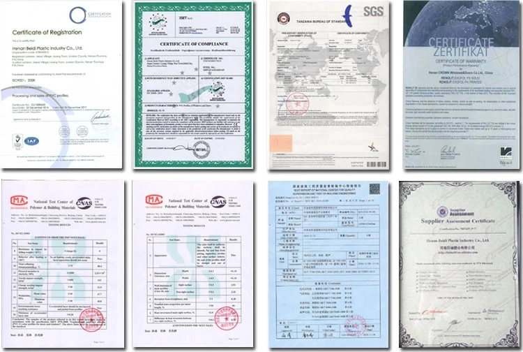 Certificates