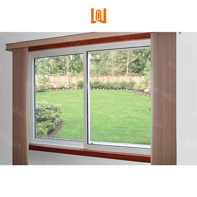 36X36 Custom Plastic Steel Profile PVC Windows French Sliding Windows UPVC Windows