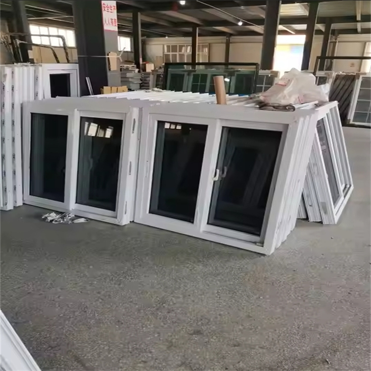 Custom Horizontal Slider Double Glazed Glass Vertical UPVC Sliding Windows