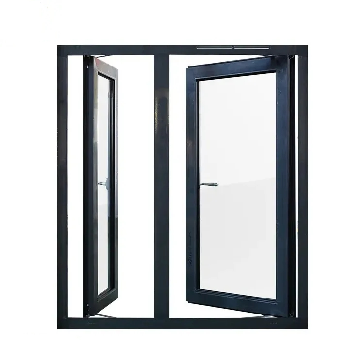 Custom Aluminum Awning Profile Horizontal Jalousie Louvre Used Aluminium Alloy Glass Shutter Casement Window Factory Price