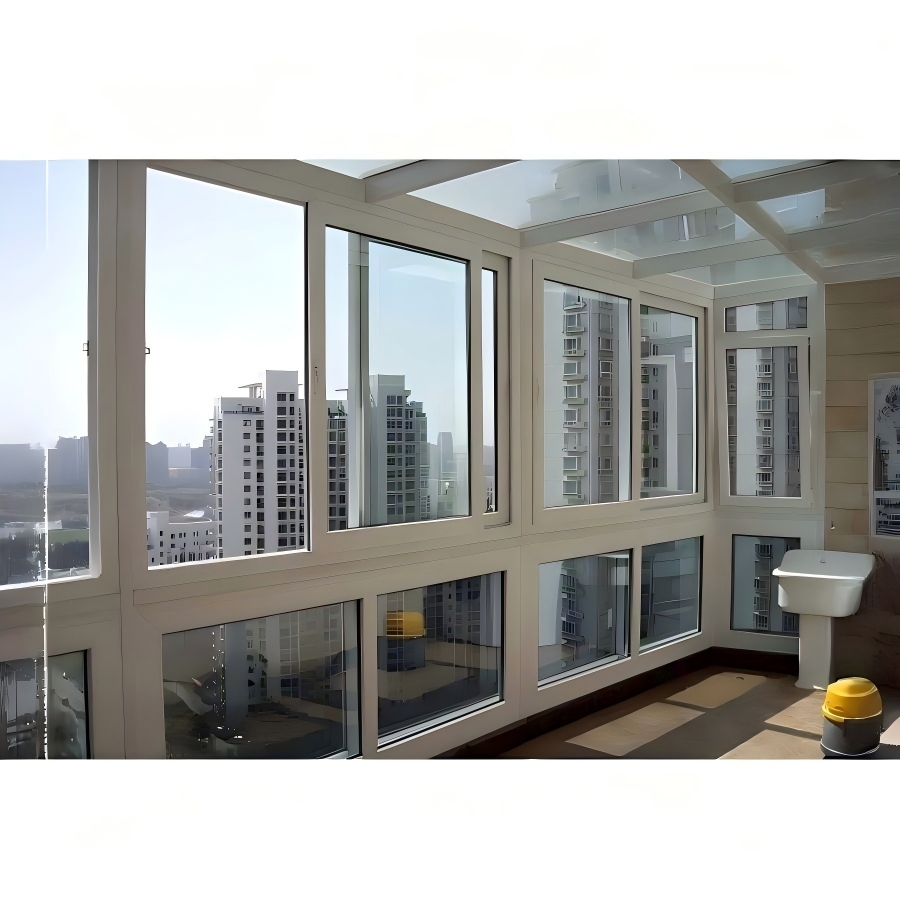 Indoor Residential Soundproof Vinyl Single-Double Hung Window UPVC Window Factory Price