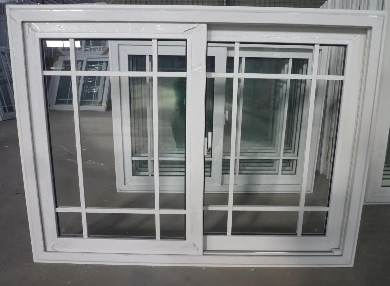 Residential Conch UPVC Sliding Window Double Glazing Soundproof Thermal Insulation