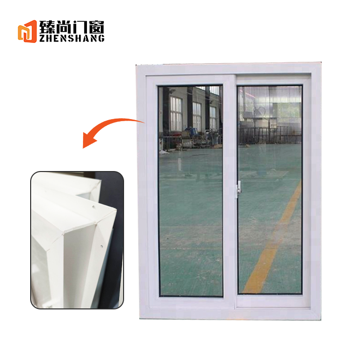 Hurricane Double UPVC Plastic Vinyl Casement Modern Design Pvc Doors Interior Hotel Dining Use