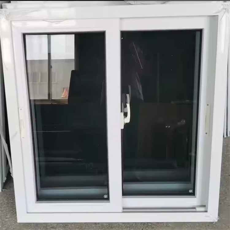 Custom Horizontal Slider Double Glazed Glass Vertical UPVC Sliding Windows