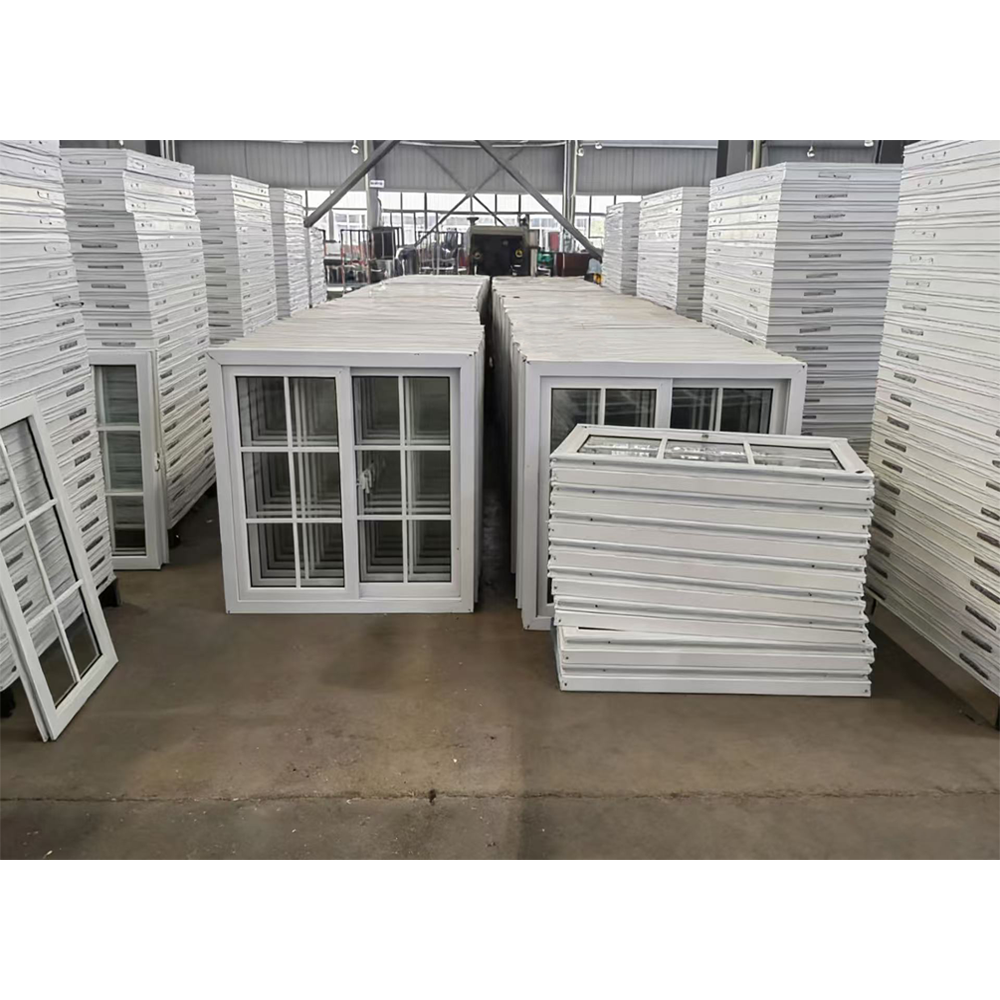 Hurricane Impact UPVC Sliding Windows Double Glazed Soundproof Energy Efficient Design