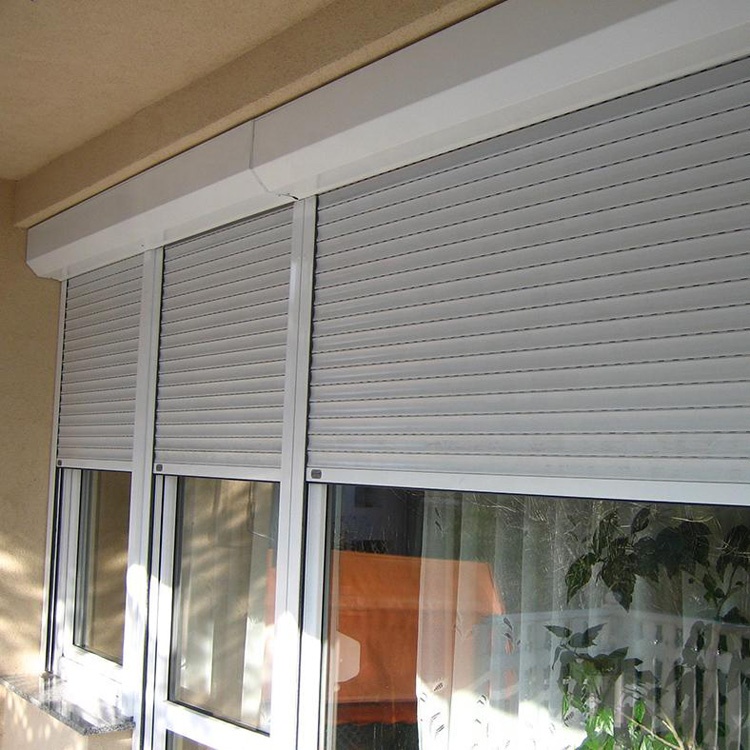Window Roller Shutters Thermal Insulation Rolling Shutter Window Aluminum Roller Shutter Exterior windows