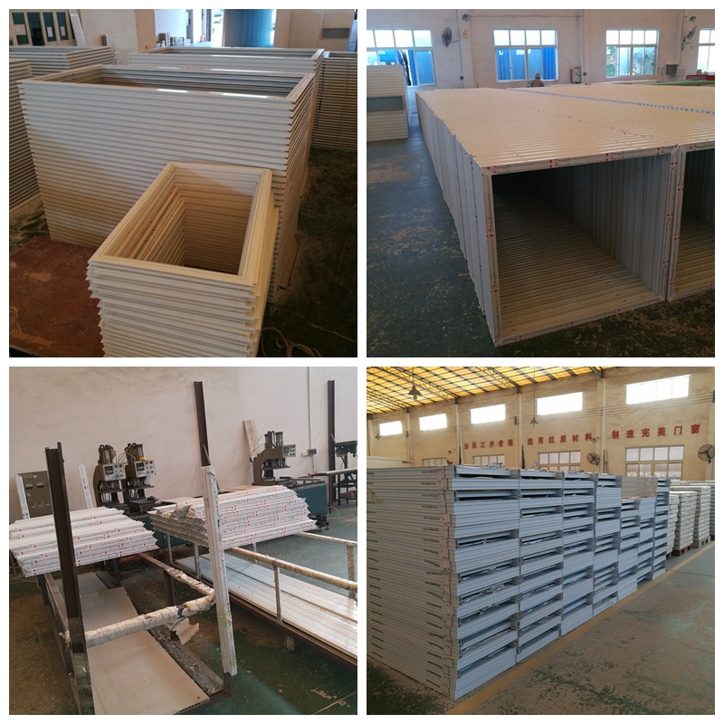 Chinese Manufacturer UPVC/PVC Window Plastic Fixed Window for Project