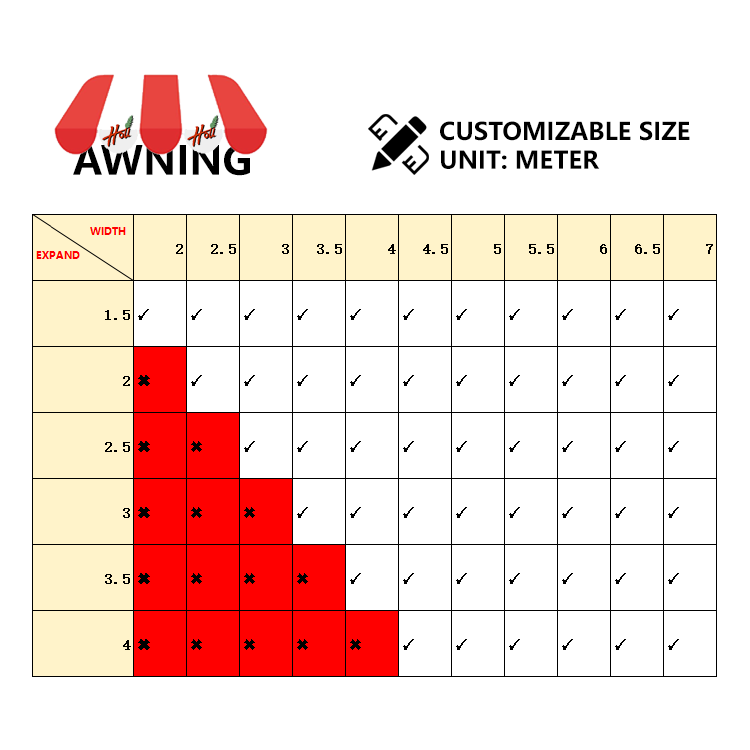 Large Outdoor Retractable Awning Tent Full Cassette Motorized Remote Control Aluminum Acrylic Extendable Patio Canopy For