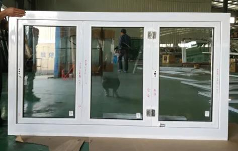American Style UPVC Silding Window Single Sliding Hung Door