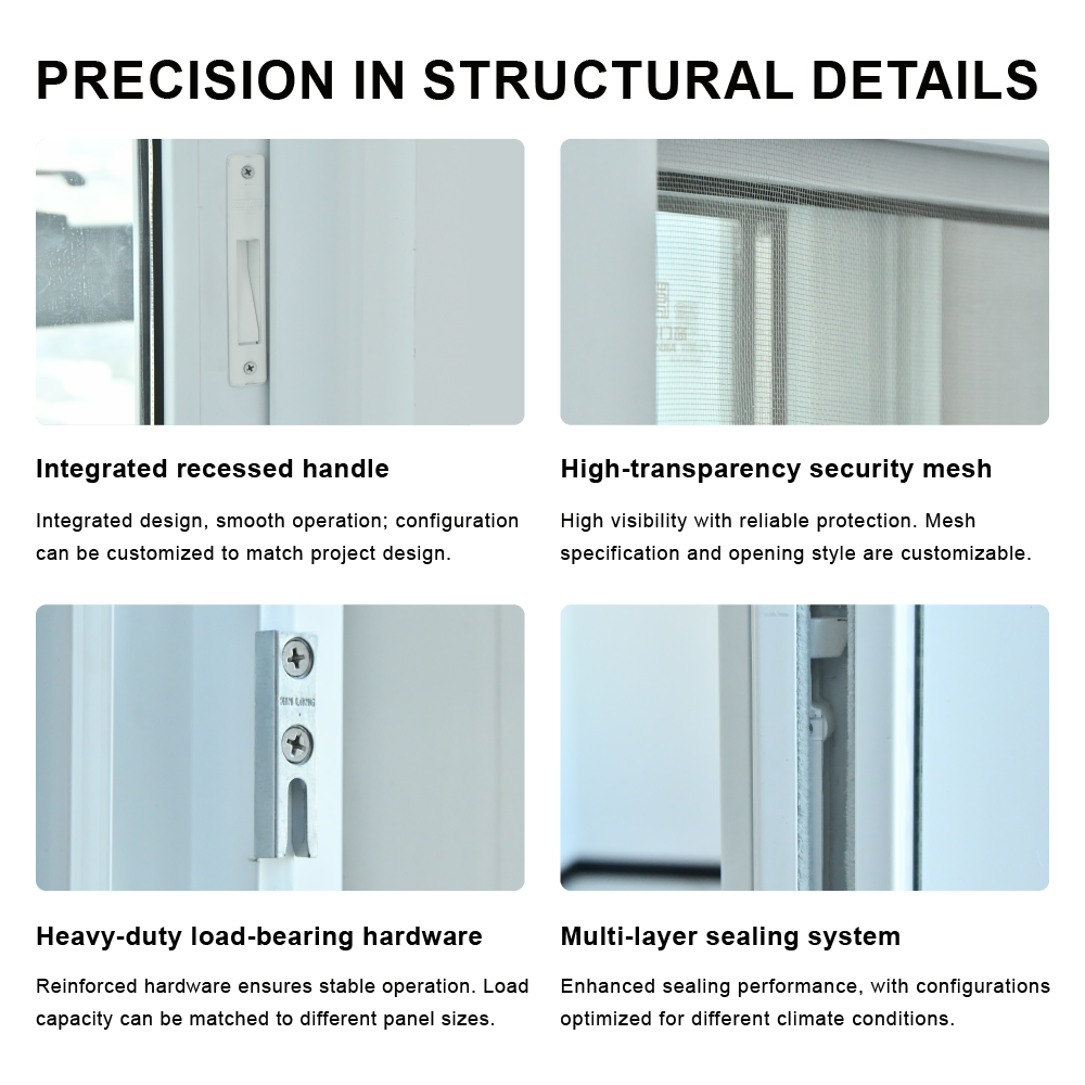North American Latest Design Grill PVC Sliding Window UPVC Plastic Sliding Glass Windows