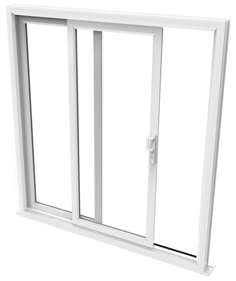 Modern Style UPVC Sliding Windows and Customized Doors for Bathroom &amp; Bedroom-Waterproof &amp; Soundproof