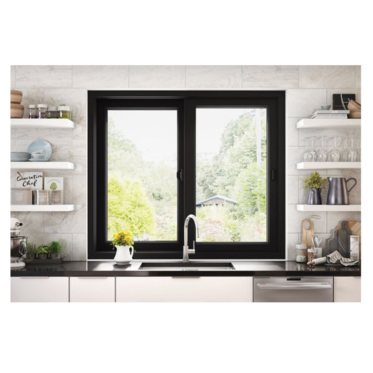 Factory Price Curved Bay Design Double Glazed Glass 3 Tracks House Aluminum Balcony Glass Curtain Sliding Window