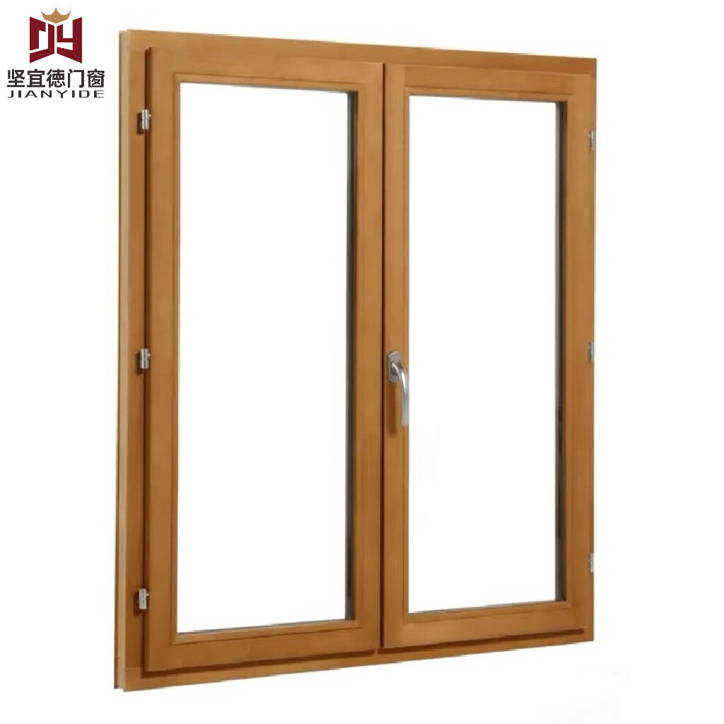Customized UPVC Casement Window Double Glazed Vinyl Window with Steel Reinforcement A-rated Energy Efficiency