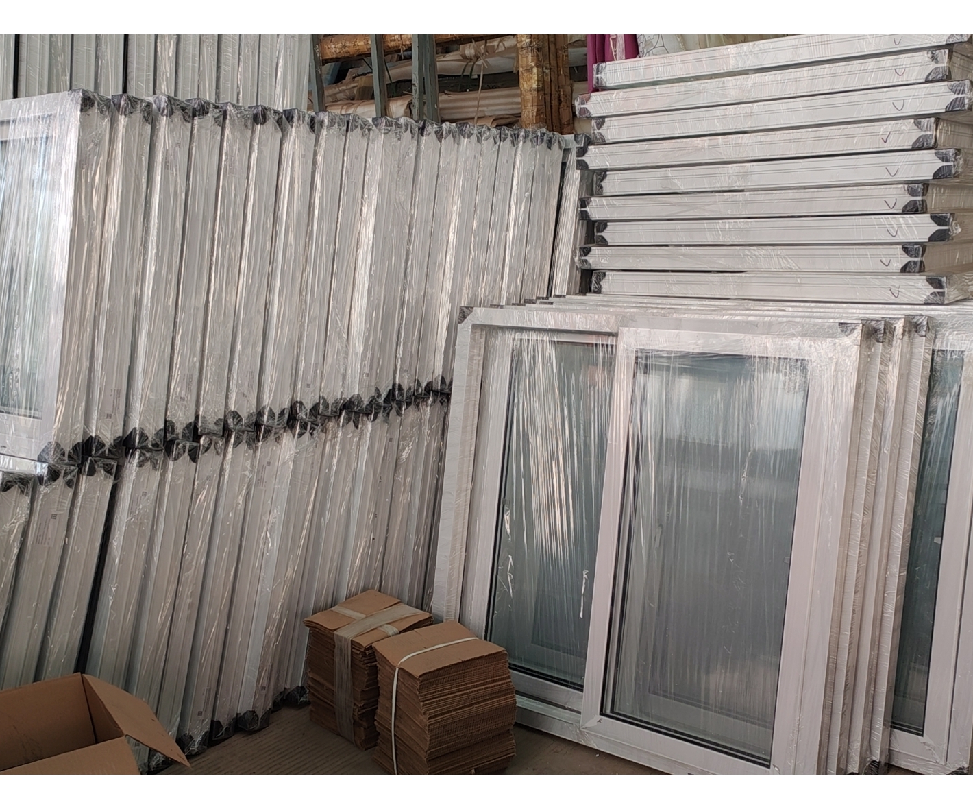Hurricane Impact Double Glazed Pvc Profile Upvc Sliding Windows 36*48 Inch Sizes