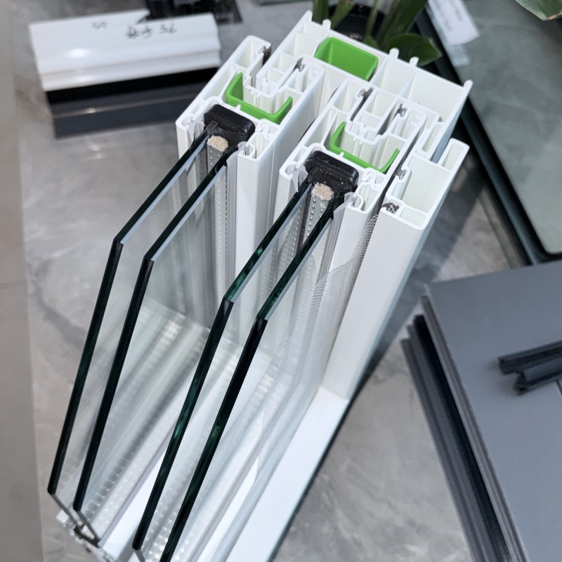 Manufacturer Top Performance UPVC Casement Windows with Thermal Insulation and and Soundproof Glass for House