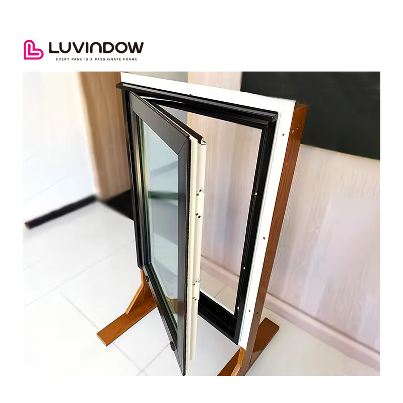 UPVC Tilt Turn Windows Luvindow High Quality Customized For House Low Price Sliding Fixed Profile Window