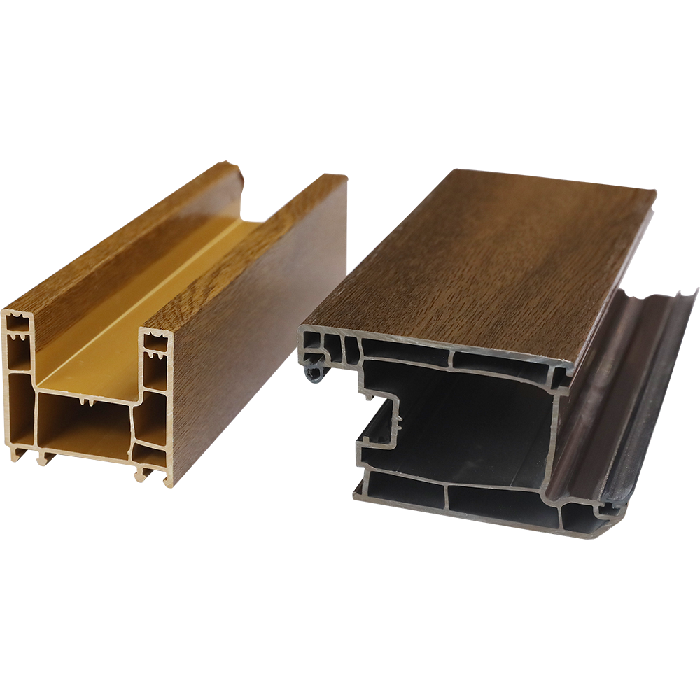 Double Glazed PVC Windows And Doors Eco-friendly UPVC Profile For Casement Windows Thermal Insulation Upvc Profile Manufacturers