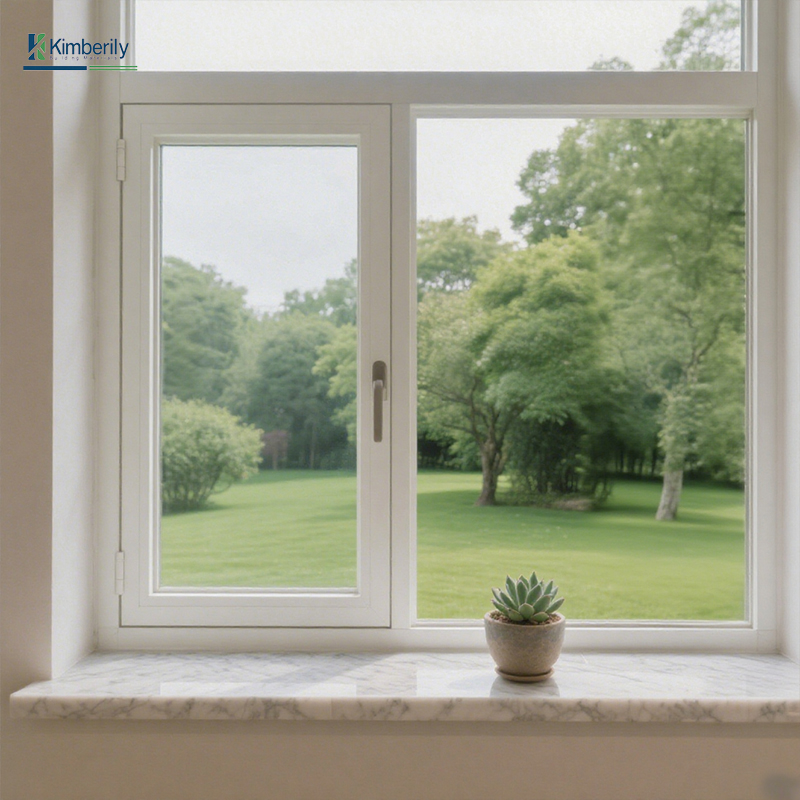Hot Sale Modern PVC Swing Casement Windows Soundproof Windproof for Kitchen Villas Germany Hardware Factory Direct Customized