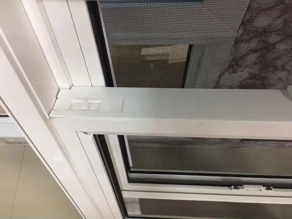 American NFRC Certification Modern Style Low E Glazed Single/double Hung Window White Vinyl windows