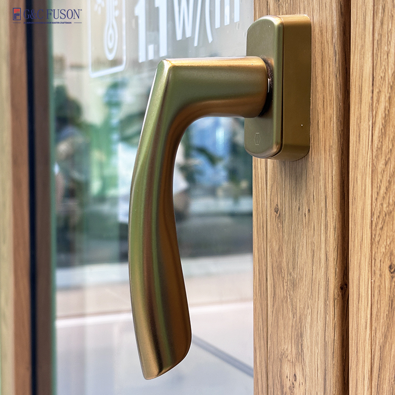 Hot Sale American Double Tempered Clear/Tinted Glass Upvc Windows Inward Opening Tilt Turn Design Louver Curtain For Villa/Hotel