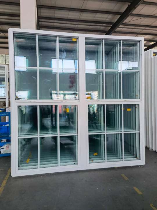 American Style NFRC NAMI Certified High Quality Vinyl PVC Top And Down Single Hung Window