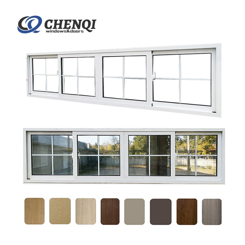 Factory Direct Custom PVC/UPVC Windows Double/Triple Glazed Soundproof Waterproof Energy Saving Casement Sliding Upvc Windows