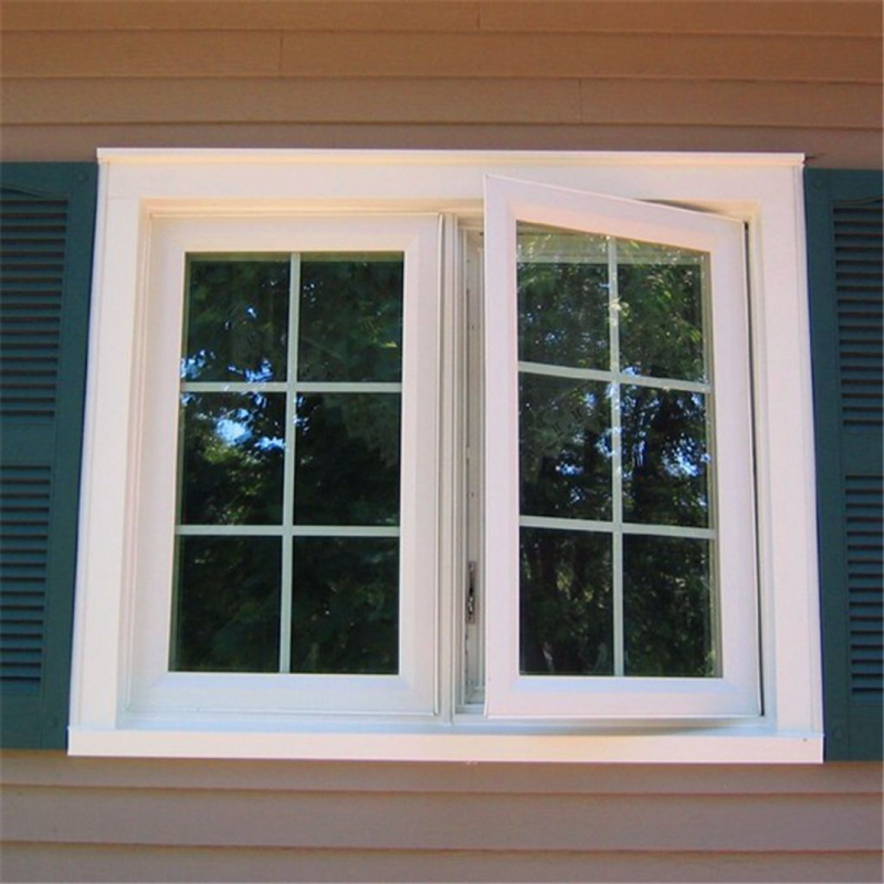 Ace Custom Manufacturer Best Quality PVC Window With Hardware Plastic UPVC Casement Window