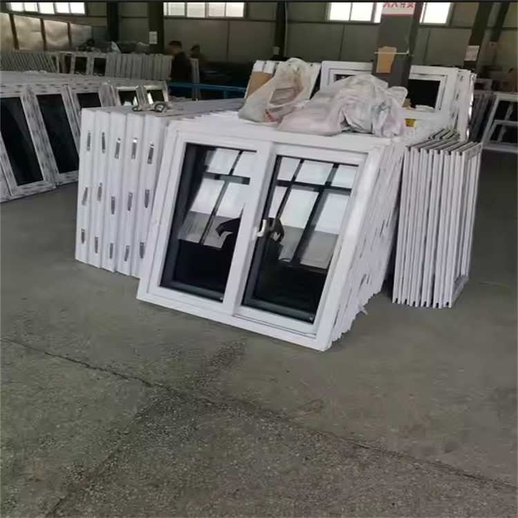 Custom Horizontal Slider Double Glazed Glass Vertical UPVC Sliding Windows