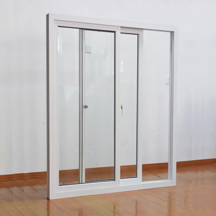 House Windows Hurricane Impact UPVC Profile Wind Proof Double Glazed Vinyl PVC Windows and Doors for Bahamas