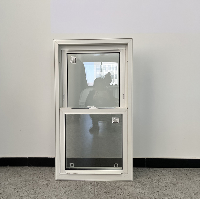 Lead-free American Type Upvc Sliding Single Or Double Hung Windows &amp; Doors Profile Windows Pvc Profiles For Usa windows