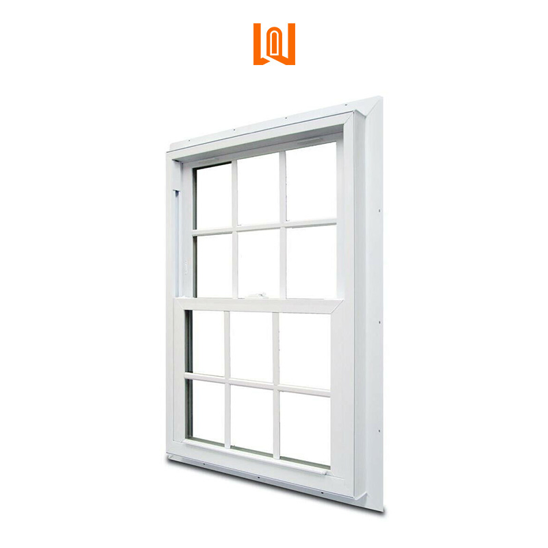 Wanjia Apartment Window UPVC Single Hung Vinyl Single Hung Window