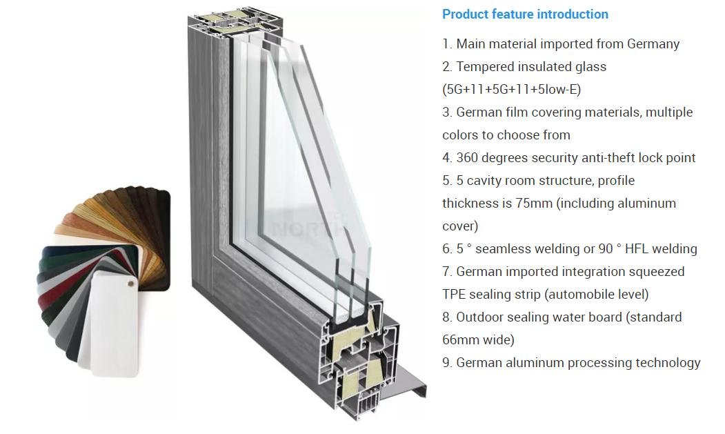 Factory Price New Grill Design Aluminium Aluminum UPVC Double Triple Glazed Sliding Casement Awning Tilt Turn Top Double Single Hung Glass PVC Window