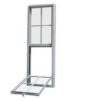 High Quality Customized American Style UPVC Windows Vinyl Single Hung Window
