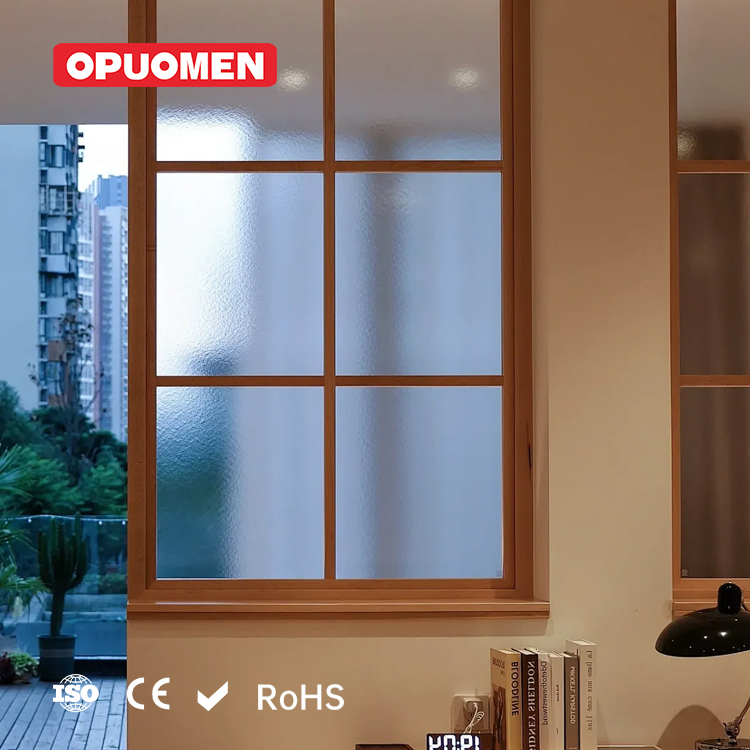Custom PVC Window Insulated Double Glass Soundproof Double Glazed UPVC Casement Windows